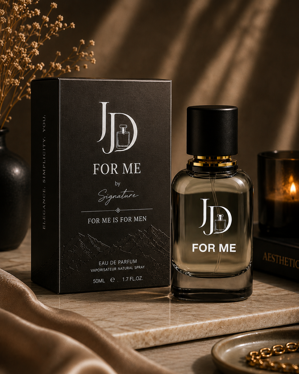 JD FOR ME – Eau De Parfum For Men 50ML